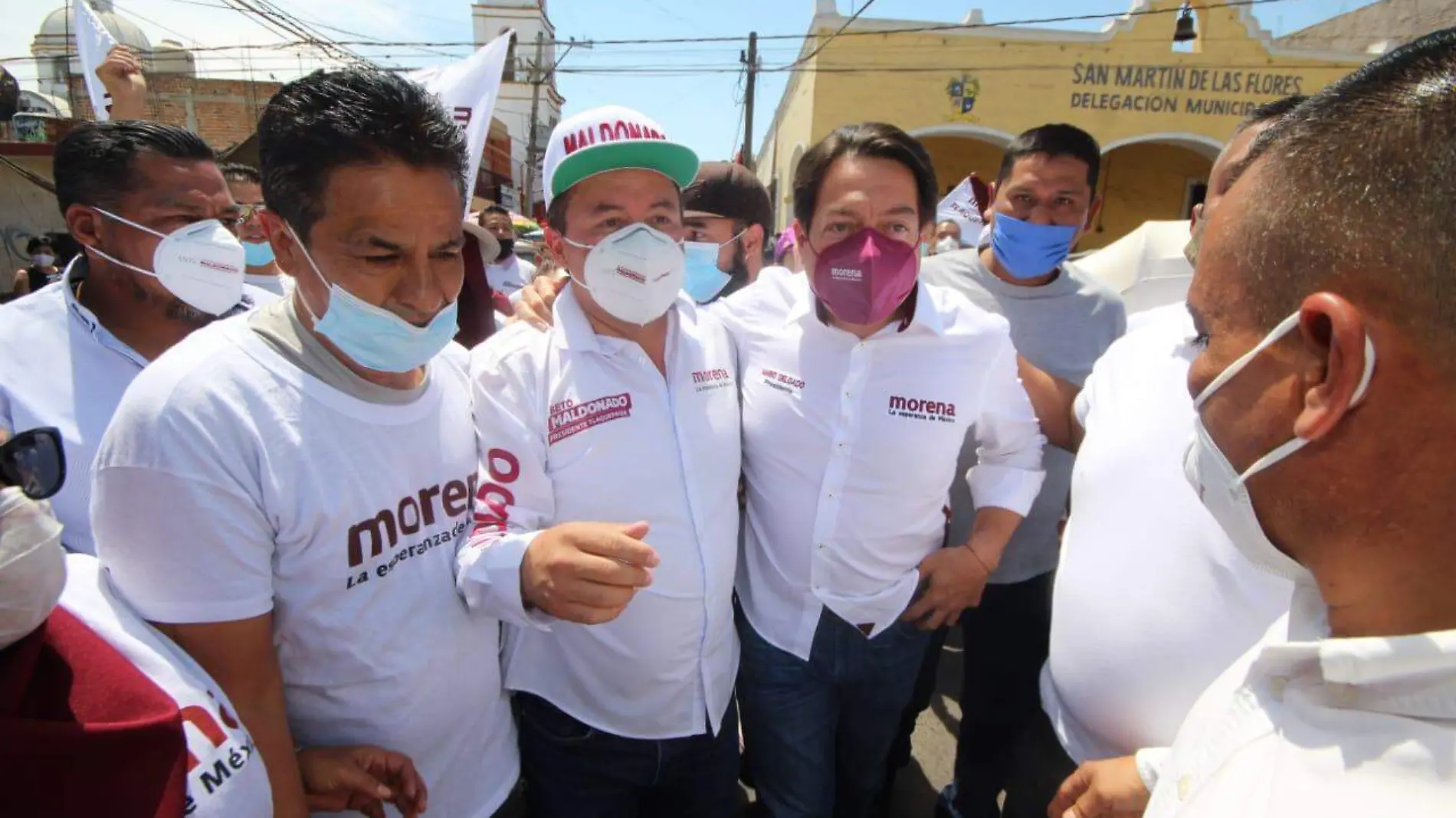 Alberto Maldonado y Mario Delgado en San Martín de las Flores